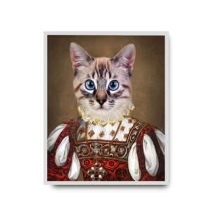 royal pet portrait