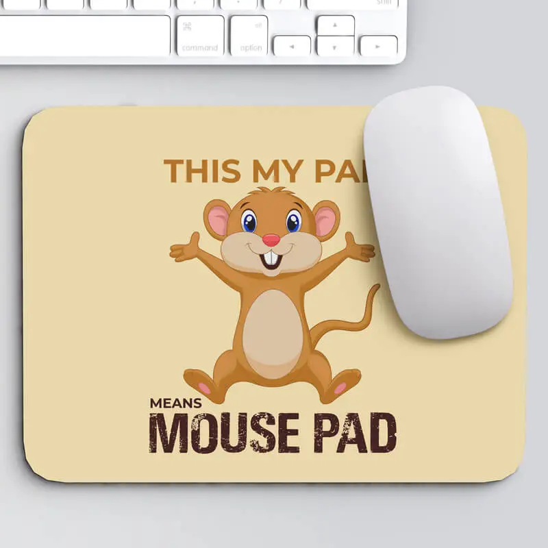 Pet Photo Printed Mouse Pads
