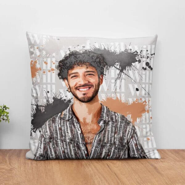 Custom Cotton Photo Pillow