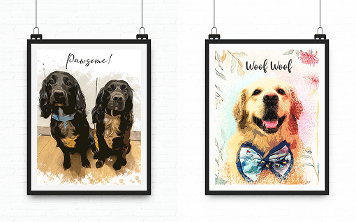 dog potrait
